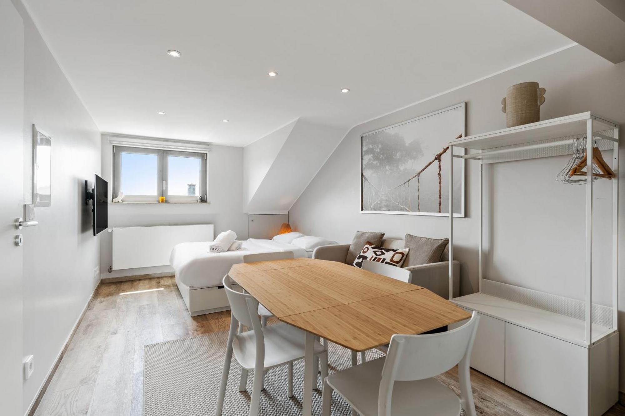 Modern Limpertsberg Studio Near City Center 룩셈부르크 외부 사진